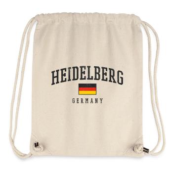Heidelberg Deutschland Vintage Design - Stanley/Stella recycelter Gym Bag - Naturweiß - Vorne