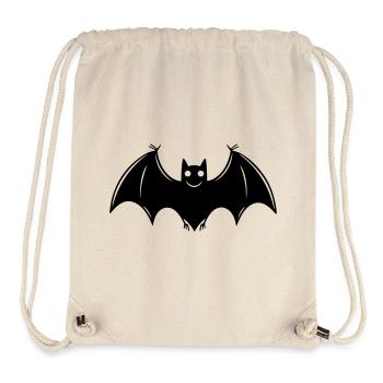 Chauve-souris - Sac à cordon recyclé Stanley/Stella - blanc naturel - Devant