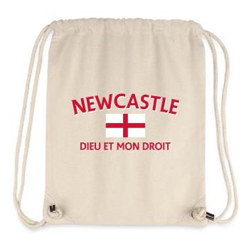 Newcastle Crest Fusion - Stanley/Stella Recycled Gym Bag - natural - Front