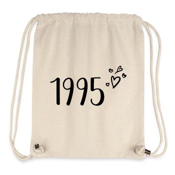 1995 - Stanley/Stella recycelter Gym Bag - Naturweiß - Vorne