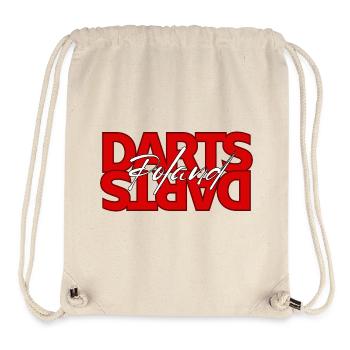 Darts Polen Logo - Stanley/Stella recycelter Gym Bag - Naturweiß - Vorne
