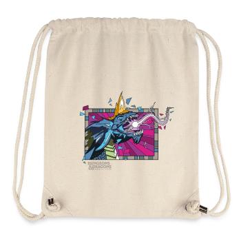 Dungeons & Dragons DND Blauer Drache - Stanley/Stella recycelter Gym Bag - Naturweiß - Vorne