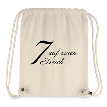 Seven in one fell swoop - Stanley/Stella Recycled Gym Bag - natural - Front