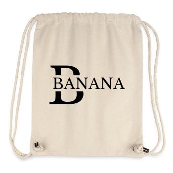 Banana Bold Typography - Stanley/Stella Recycled Gym Bag - natural - Front