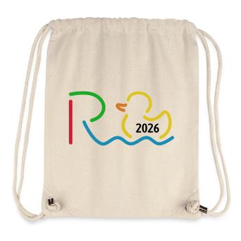 Rente 2026 - Ruhestand - Pension - Stanley/Stella recycelter Gym Bag - Naturweiß - Vorne