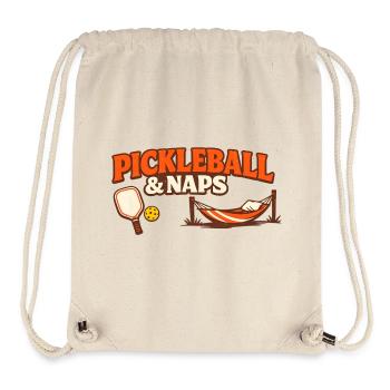 Pickleball & Naps - Stanley/Stella Recycled Gym Bag - natural - Front