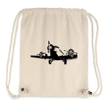 Aircraft Ju-52 - Stanley/Stella Recycled Gym Bag - natural - Front