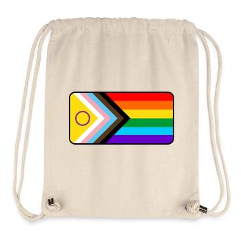 Progress Flag - Stanley/Stella Recycled Gym Bag - natural - Front