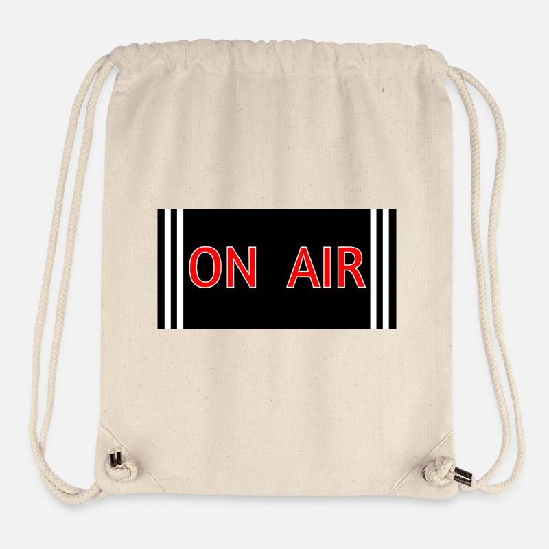 On_Air - Sac à cordon recyclé Stanley/Stella - blanc naturel