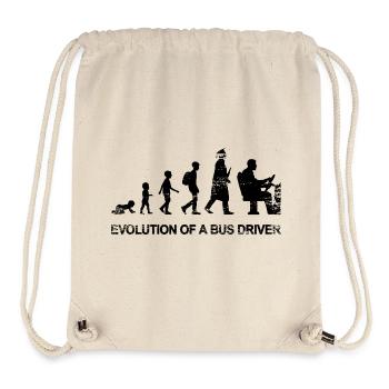Entwicklung eines Busfahrers - Stanley/Stella recycelter Gym Bag - Naturweiß - Vorne