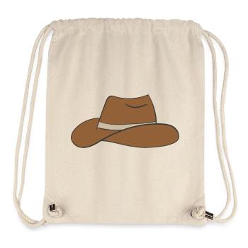 cowboy hut - Stanley/Stella recycelter Gym Bag - Naturweiß - Vorne