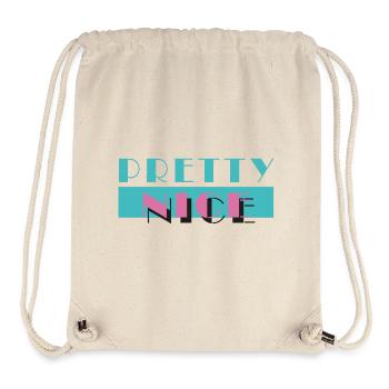 pretty nice - miami vice (sw) - Sac à cordon recyclé Stanley/Stella - blanc naturel - Devant