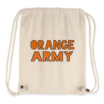 Die orange Legion für echte Fans der Niederlande * - Stanley/Stella recycelter Gym Bag - Naturweiß - Vorne