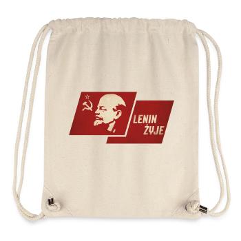 Lenin lebt - Stanley/Stella recycelter Gym Bag - Naturweiß - Vorne