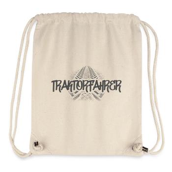 Tractor driver - Stanley/Stella Recycled Gym Bag - natural - Front
