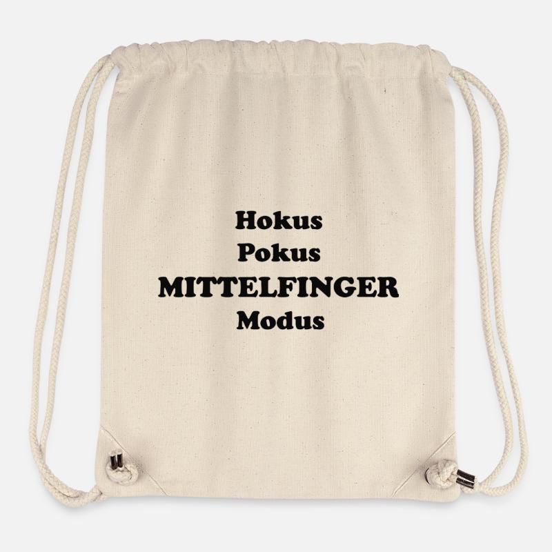 Mode majeur Hocus Pocus - Sac à cordon recyclé Stanley/Stella - blanc naturel