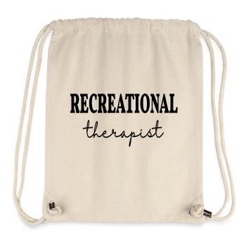 Recreational Therapist Recreation Therapy - Stanley/Stella Recycled Gym Bag - natural - Front