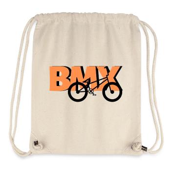 T-shirt BMX Freestyle Pro - Sac à cordon recyclé Stanley/Stella - blanc naturel - Devant