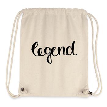 legend - Stanley/Stella recycelter Gym Bag - Naturweiß - Vorne