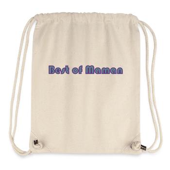 MUTTERTAG. SCHÖNEN MUTTERTAG. MAMA - Stanley/Stella recycelter Gym Bag - Naturweiß - Vorne