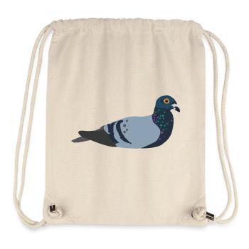 Dove - Stanley/Stella Recycled Gym Bag - natural - Front