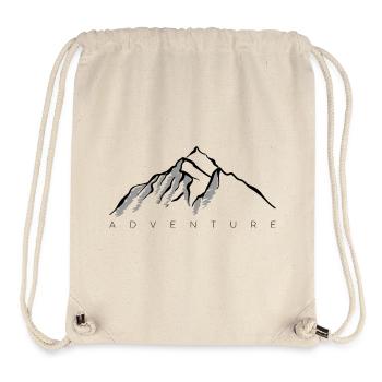 Grey Mountain Silhouette - Stanley/Stella Recycled Gym Bag - natural - Front