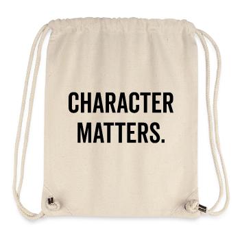 Character Matters - Stanley/Stella Recycled Gym Bag - natural - Front