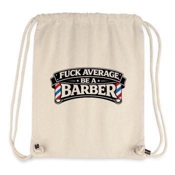 Soyez barbier – Non-conformité élégante - Sac à cordon recyclé Stanley/Stella - blanc naturel - Devant