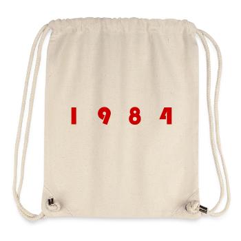 1984 - Stanley/Stella recycelter Gym Bag - Naturweiß - Vorne