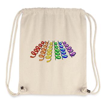 Garlands rainbow - Stanley/Stella Recycled Gym Bag - natural - Front