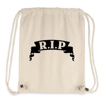 Menüband-RIP-Banner - Stanley/Stella recycelter Gym Bag - Naturweiß - Vorne