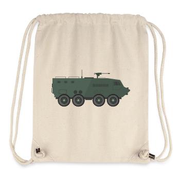 Military tank - Stanley/Stella Recycled Gym Bag - natural - Front