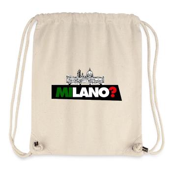 Mailand? - Stanley/Stella recycelter Gym Bag - Naturweiß - Vorne
