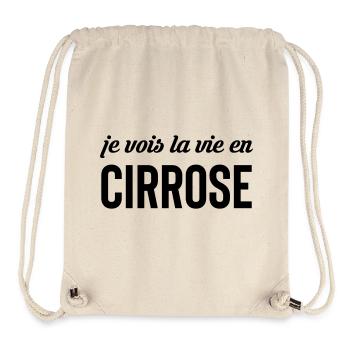 I see life in cirrosis - alcohol - Stanley/Stella Recycled Gym Bag - natural - Front