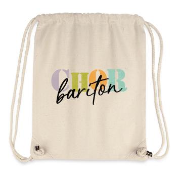 Chor Bariton - Stanley/Stella recycelter Gym Bag - Naturweiß - Vorne