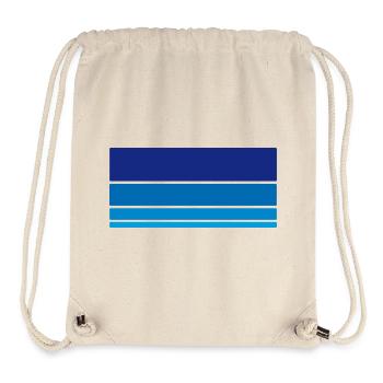 Background Blue - Stanley/Stella Recycled Gym Bag - natural - Front
