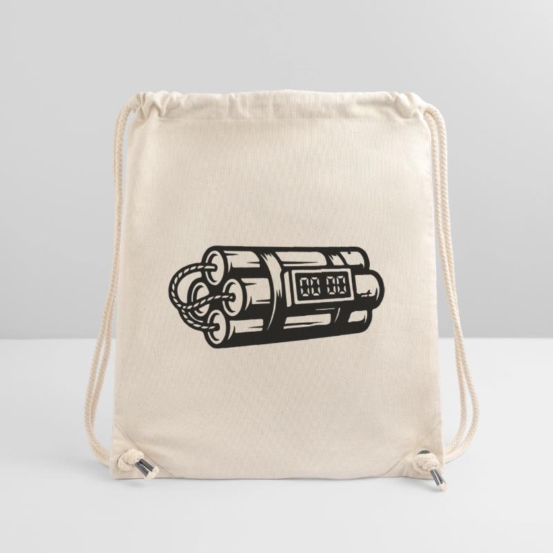 Time Bomb Explosive Dynamite Stanley/Stella Recycled Gym Bag