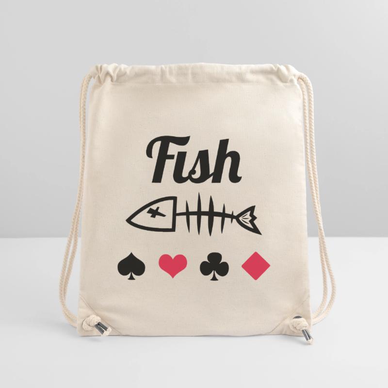 Poker : Fish Stanley/Stella Recycled Gym Bag