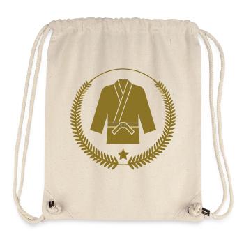 Judo / Judoka / Sport / Fight / Fighter / Strong - Stanley/Stella Recycled Gym Bag - natural - Front