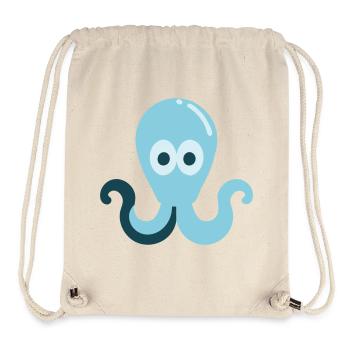 Squid - Stanley/Stella Recycled Gym Bag - natural - Front