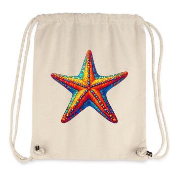 Étoile de mer - Sac à cordon recyclé Stanley/Stella - blanc naturel - Devant