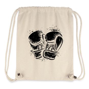 Boxhandschuhe - Stanley/Stella recycelter Gym Bag - Naturweiß - Vorne