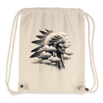 American Indian American - Stanley/Stella Recycled Gym Bag - natural - Front