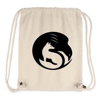 Yin Yang Symbol – Balance & Harmony - Stanley/Stella Recycled Gym Bag - natural - Front