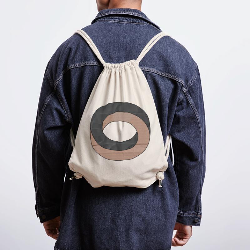 Optical Illusion Circle Stanley/Stella Recycled Gym Bag