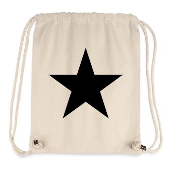 Star Black - Sac à cordon recyclé Stanley/Stella - blanc naturel - Devant