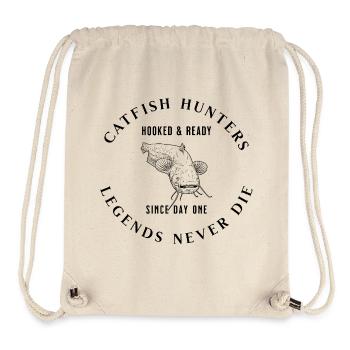 Catfish Hunters - Legends Never Die - Stanley/Stella recycelter Gym Bag - Naturweiß - Vorne