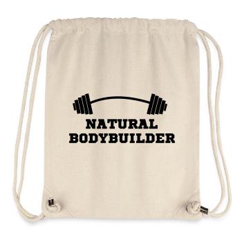 Fitnessstudio - Stanley/Stella recycelter Gym Bag - Naturweiß - Vorne
