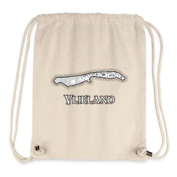 Vlieland | Antique map | Treasure map - Stanley/Stella Recycled Gym Bag - natural - Front