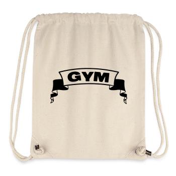 Gym gym banner - Stanley/Stella Recycled Gym Bag - natural - Front